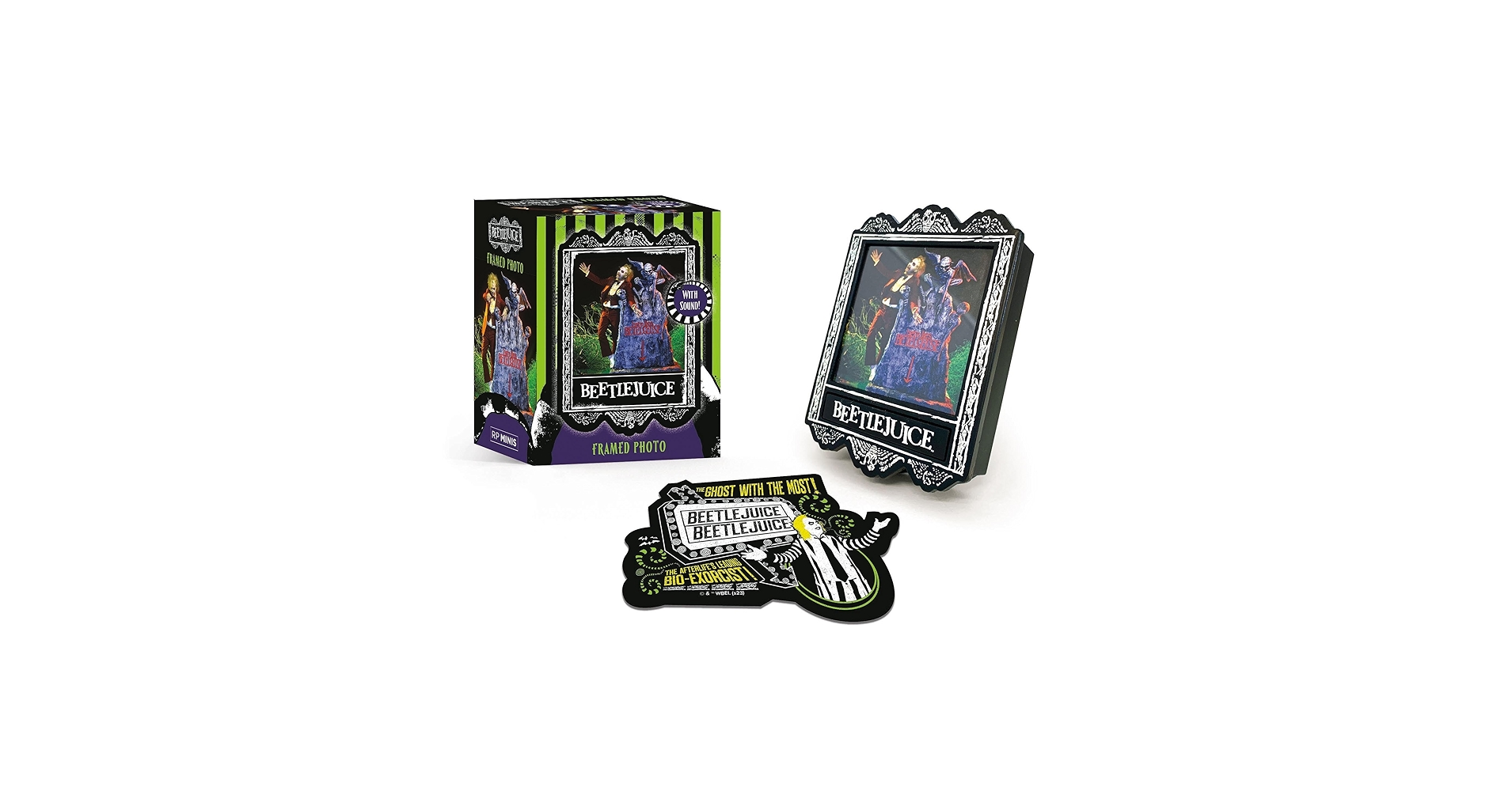 Amazon.com: Beetlejuice: Framed Photo: With Sound! (RP Minis