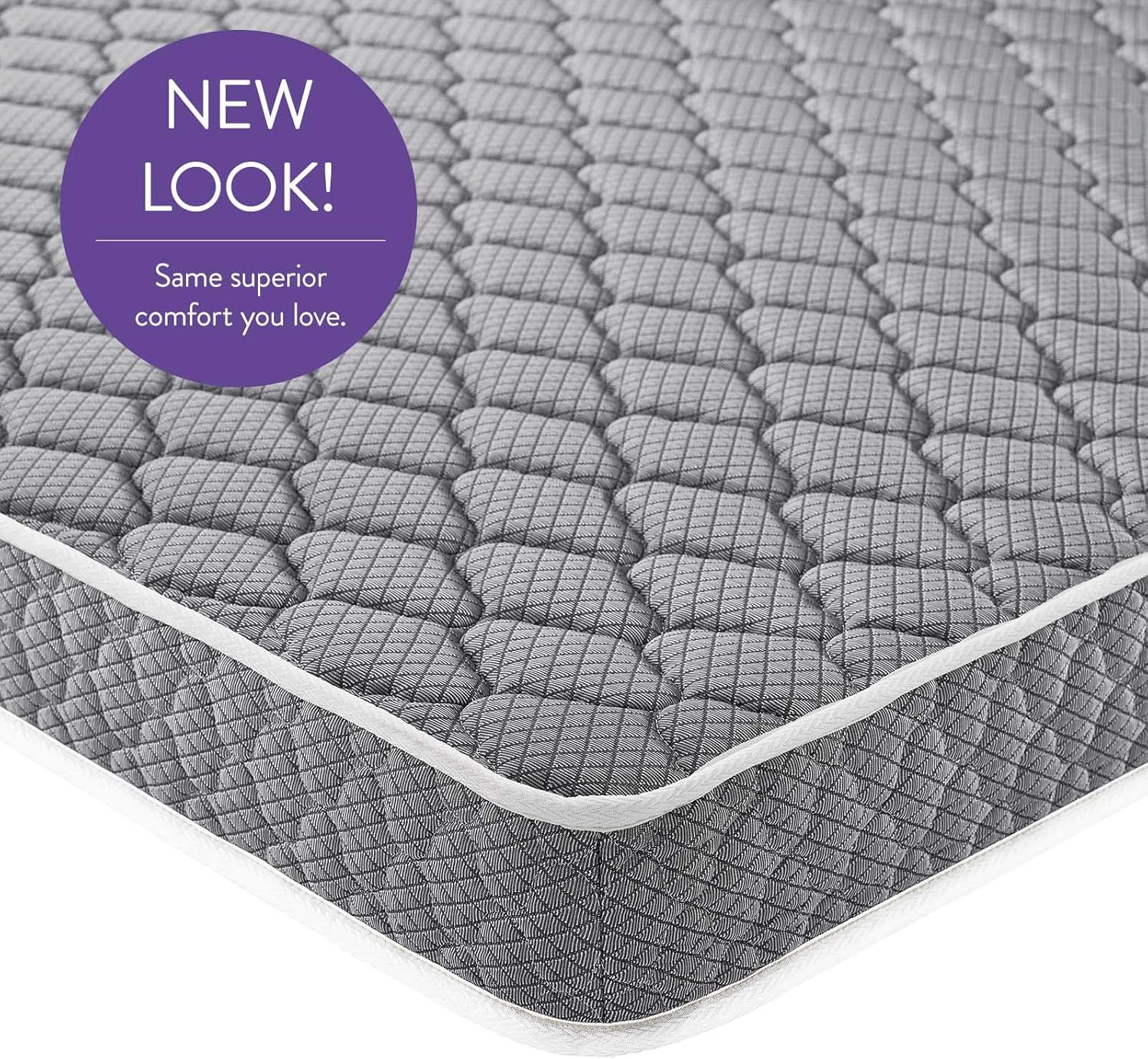 Modway Emma Comfort Memory Foam 6 Inch Soft Twin Mattress - 10-Year Warranty : Home & Kitchen