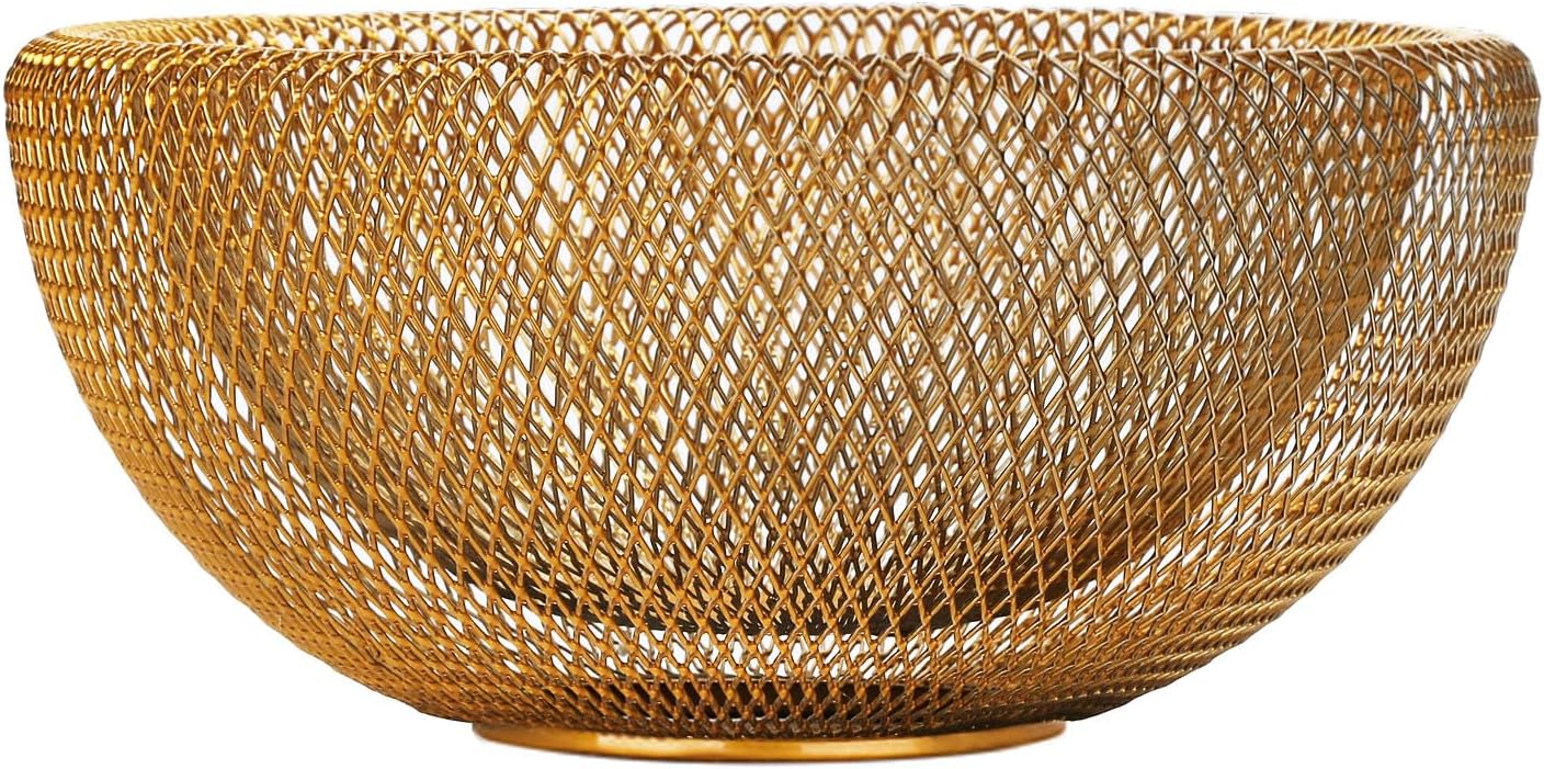 CORBEILLE A FRUIT EN LAITON DORÉ 1950 Vintage Decoration EUR 19,00 - FR