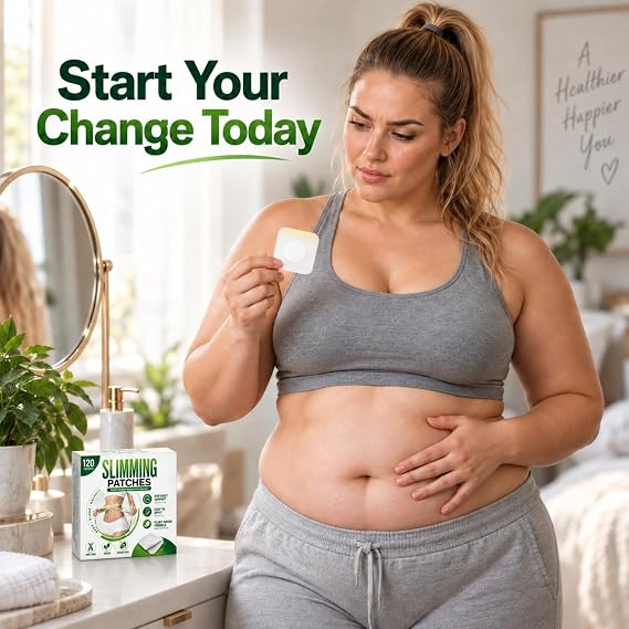 120 Count Slimming Patches, Herbal Weight Management Support