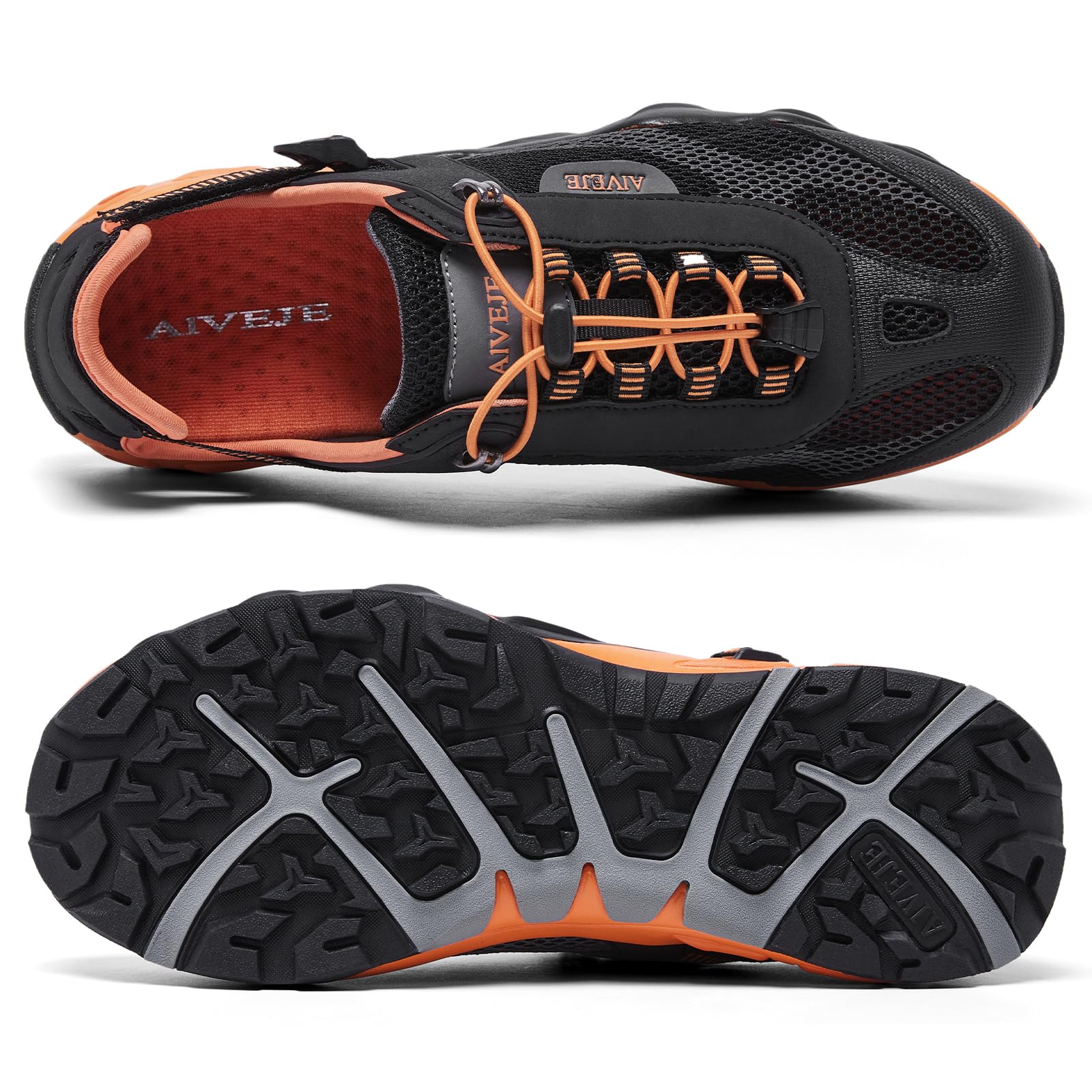 Zapatos de agua anfibios para hombre, sandalias de agua atléticas de verano, puntera cerrada, tenis acuáticos