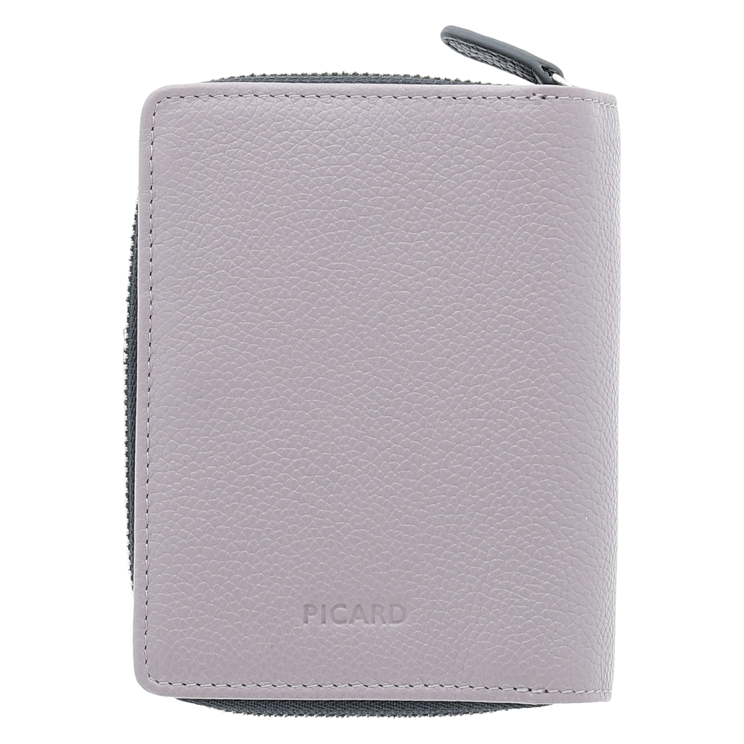 PicardValencia 1 79364H72I0 Cowhide Wallet in Lavender K Colour 12.5 x 9 x 3 cm, Lavender-k, 12,5x9x3 cm, Purse, Lavender-k, 12,5x9x3 cm, Purse