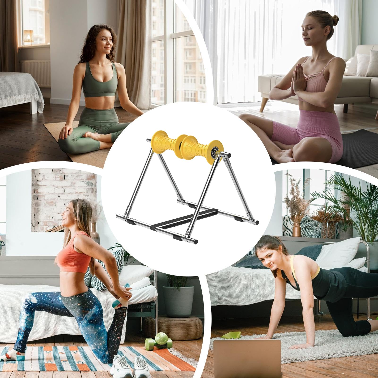 Massagerolle Für Die Beine Rutschfestes Gerät Für Die Tiefe | Beinrollen-Massagegerät Für Sportlerinnen, Erwachsene, nach dem Training, Fitness Training und langes Sitzen oder St