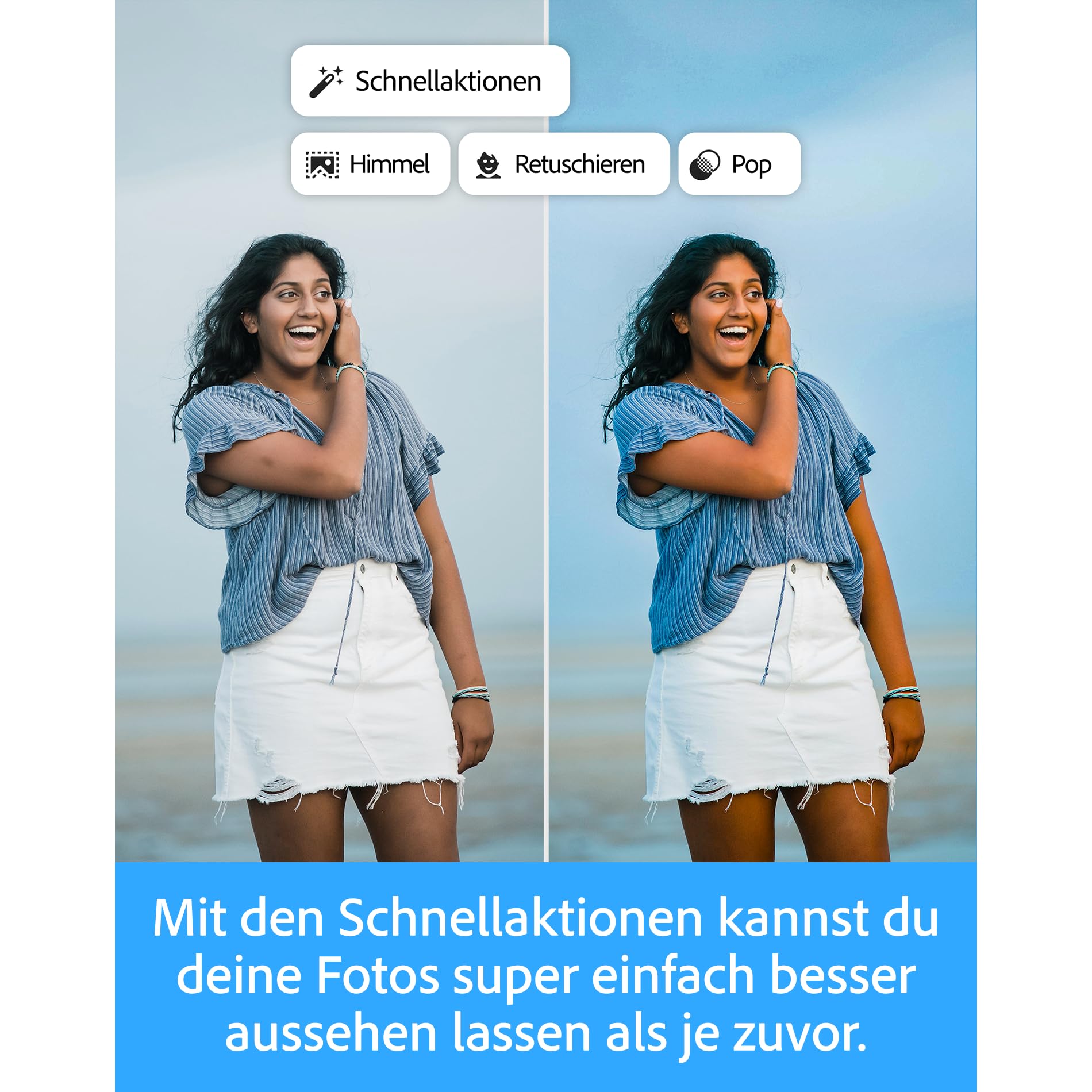Adobe Lightroom inkl. Lightroom Classic 1 TB |KI-gestützter Foto-Editor |1 Jahr | PC/Mac | Digital Download