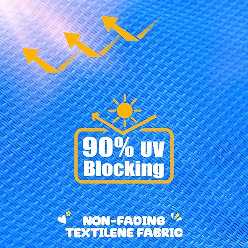 Miniatura 4 de Trekassy Columpio grande de 700 libras de 60 pulgadas para niños y adultos, tela de textileno resistente al agua y antidecoloración, asiento para