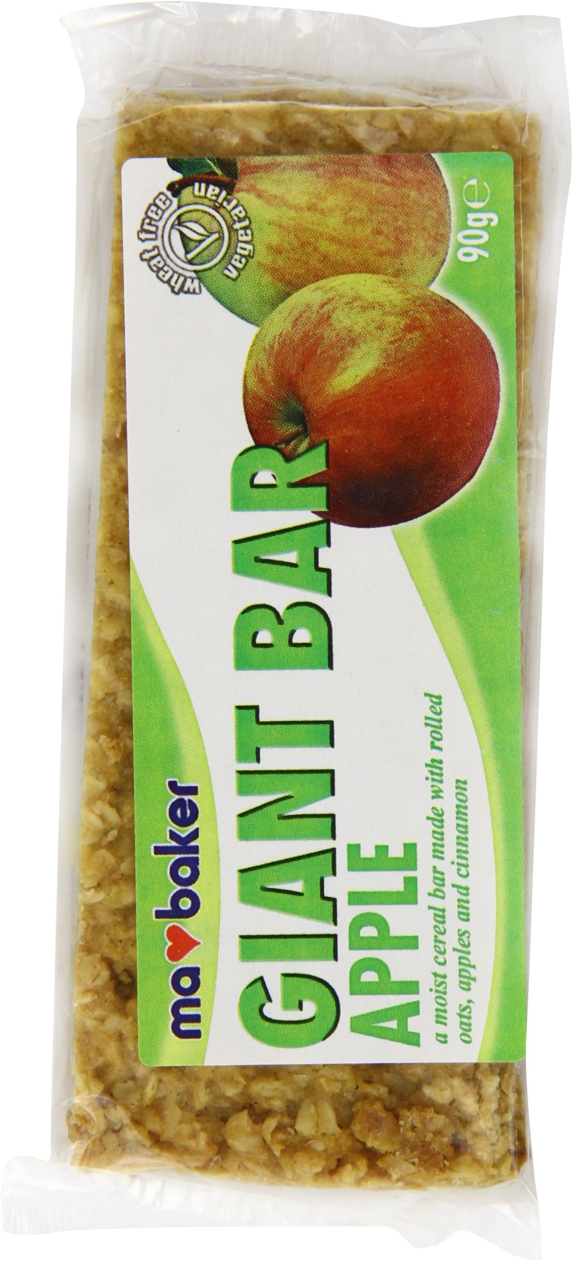 Ma BakerGiant Apple Bars 90 g (Pack of 20)