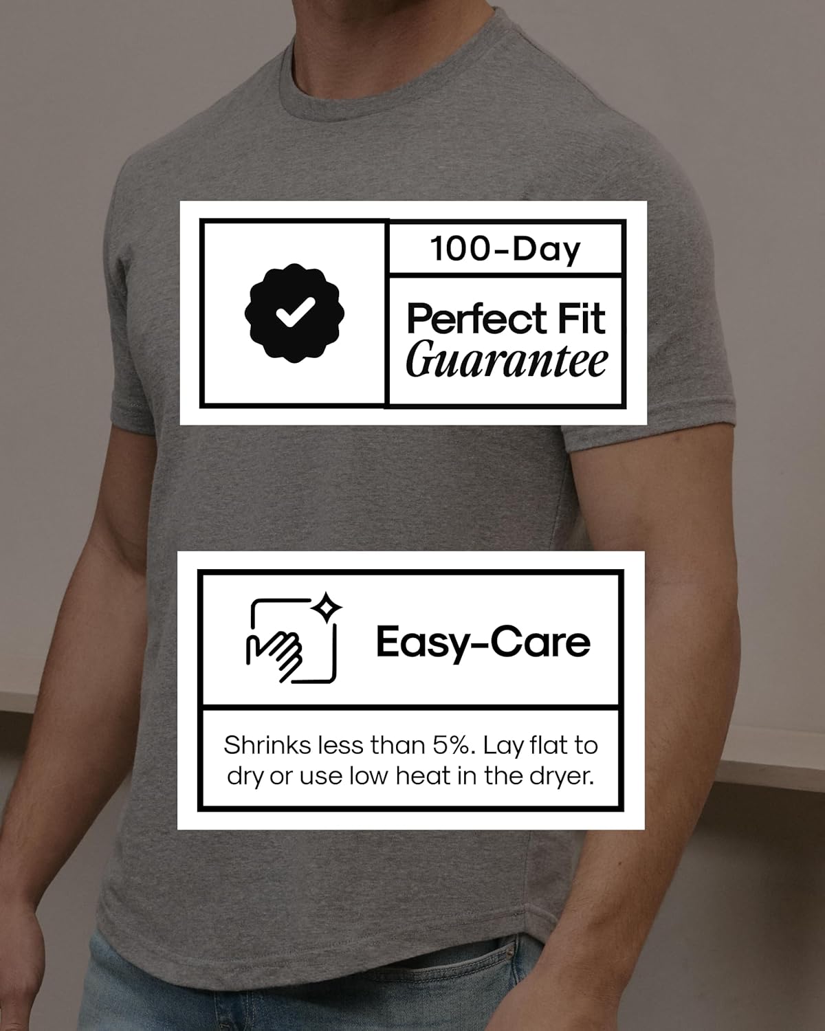 True Classic Mens T-Shirts – Curved Hem Tee Mens, Hipster Shirts for Men, Long Tail T Shirts for Man, Drop Cut Lounge/Sleep - Image 7