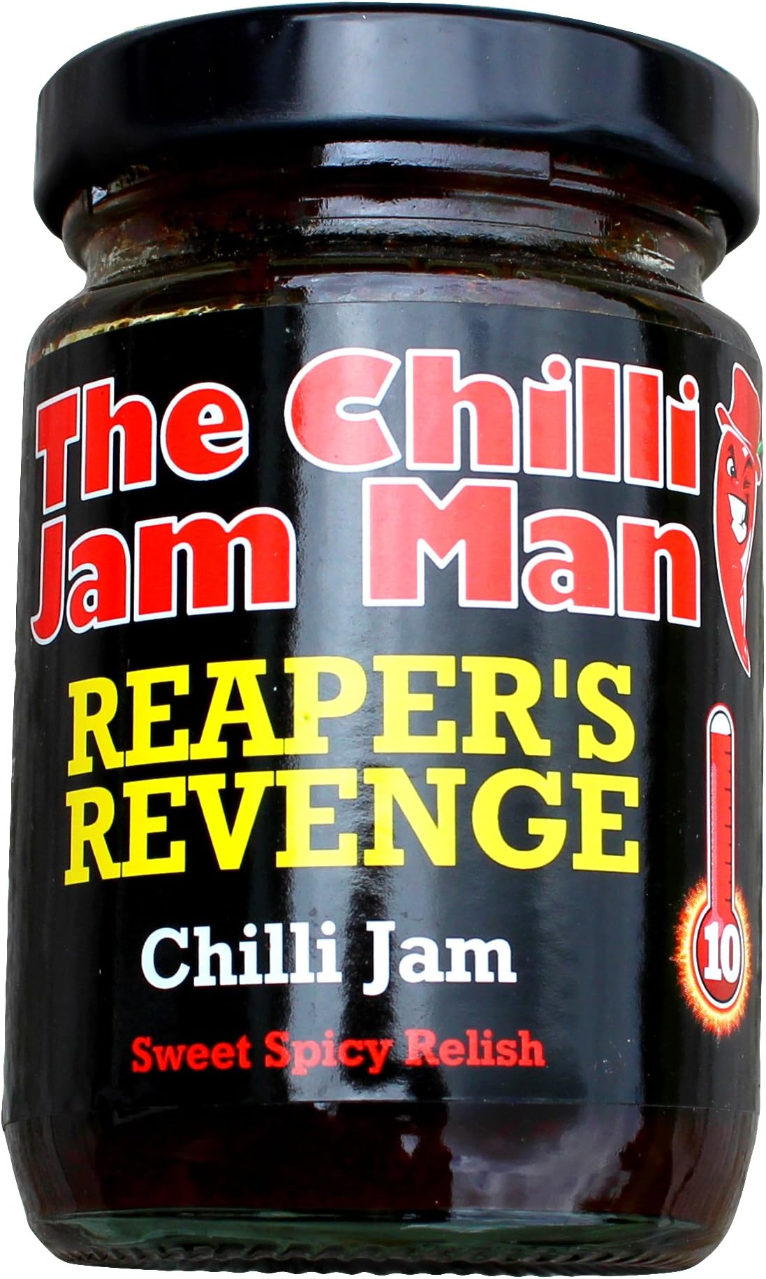 The Chilli Jam Man Heat-10 Reapers Revenge Jar, 100g