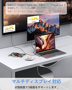 HIROページ　MacBook本体とハブのセット Amazon | MacBook Air ハブ macbook ハブ mac ハブ 7in2 Macbook