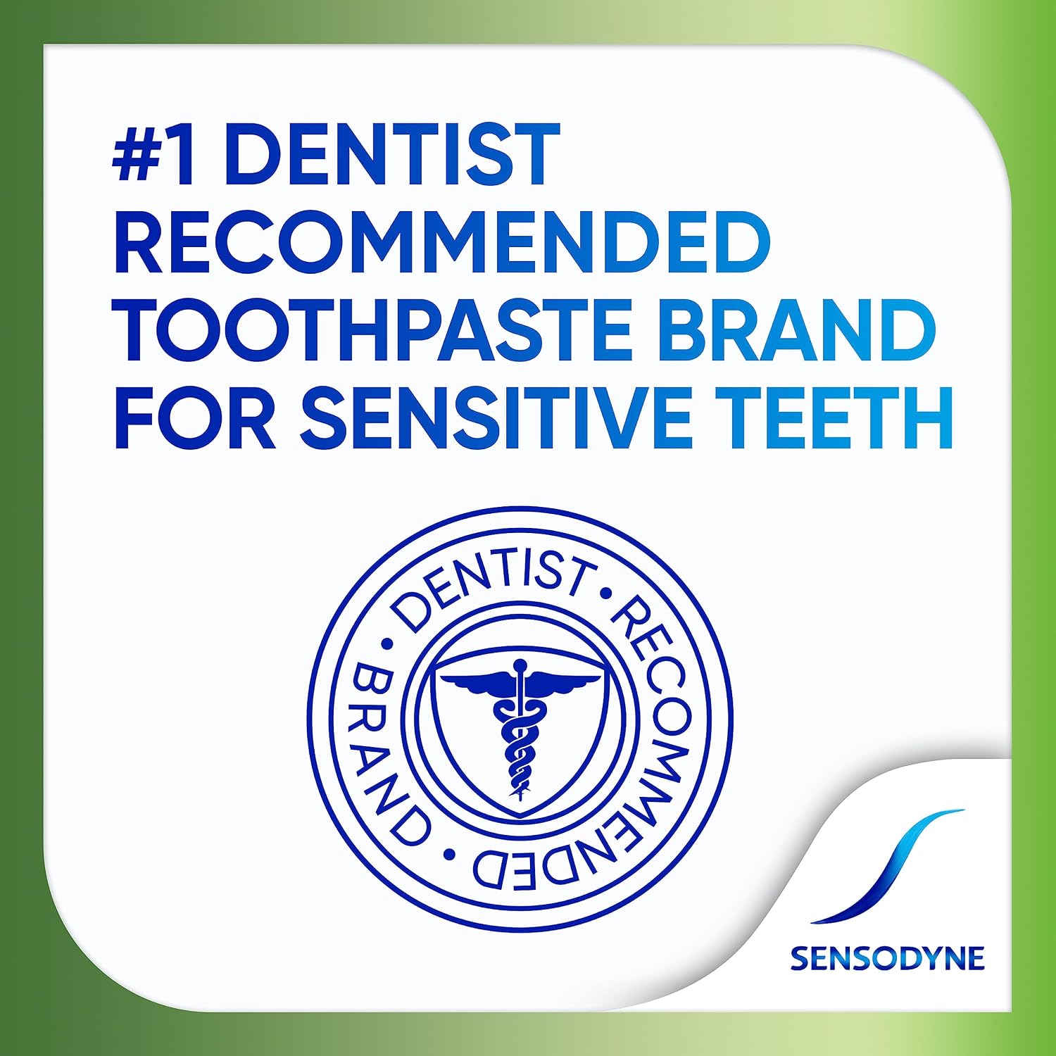 Sensodyne Fresh Mint Sensitive Toothpaste, ADA Accepted Toothpaste for Cavity Prevention and Sensitive Teeth Treatment - 4 Ounces (Pack of 2)
