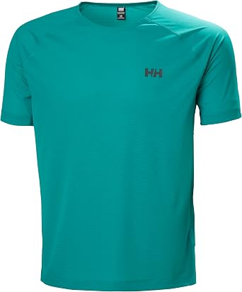 Helly Hansen Trail Short Sleeve Tshirt for Men - Lightweight, Breathable Running and Hiking Shirt, Quick-Dry