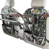 Truck Gun Rack (A Pair), 900D Adjustable Seat Back Gun Storage, Heavy Duty Automotive Rifle Holder Hunting Accessories for Jeep, Truck, SUV, Off-Road Vehicles