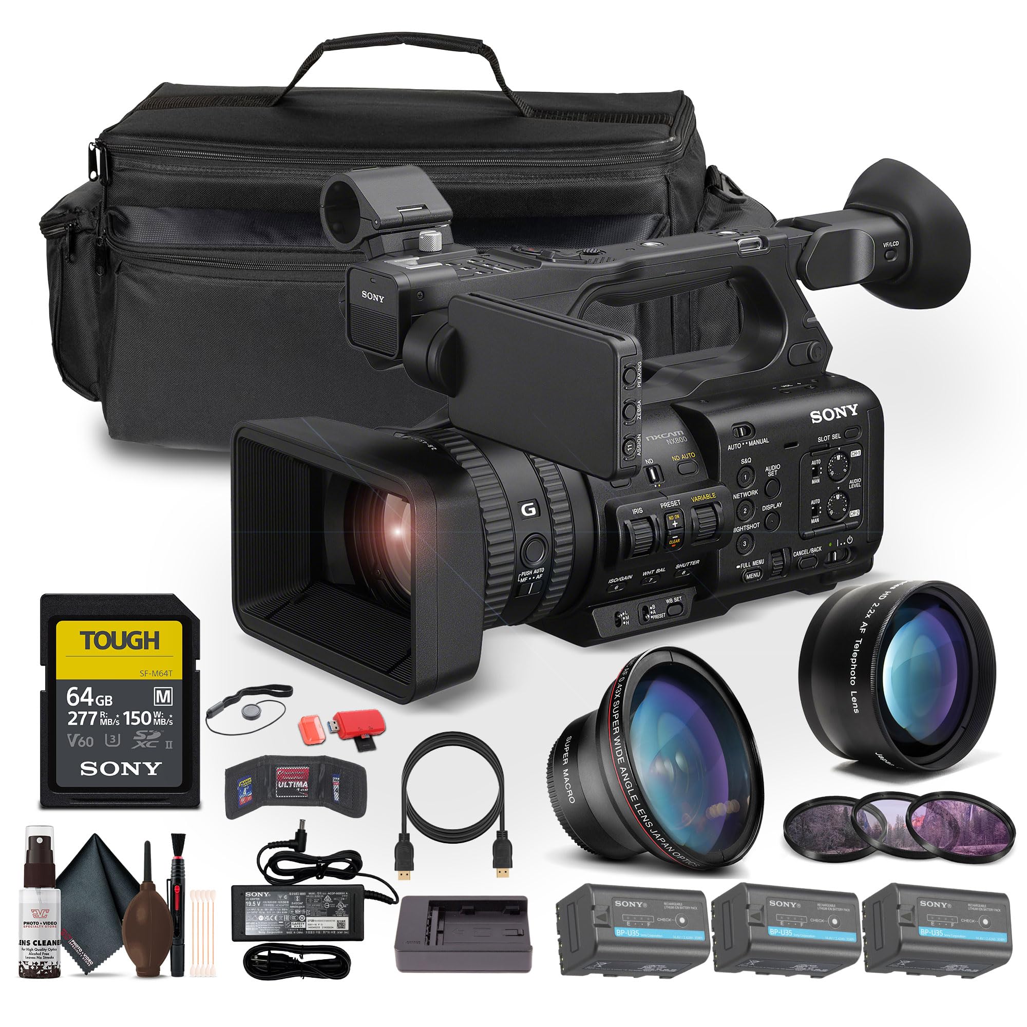 SONY HXR-NX800　ビデオカメラ HXR-NX800 | 映像制作機器 XDCAM／NXCAM | ソニー