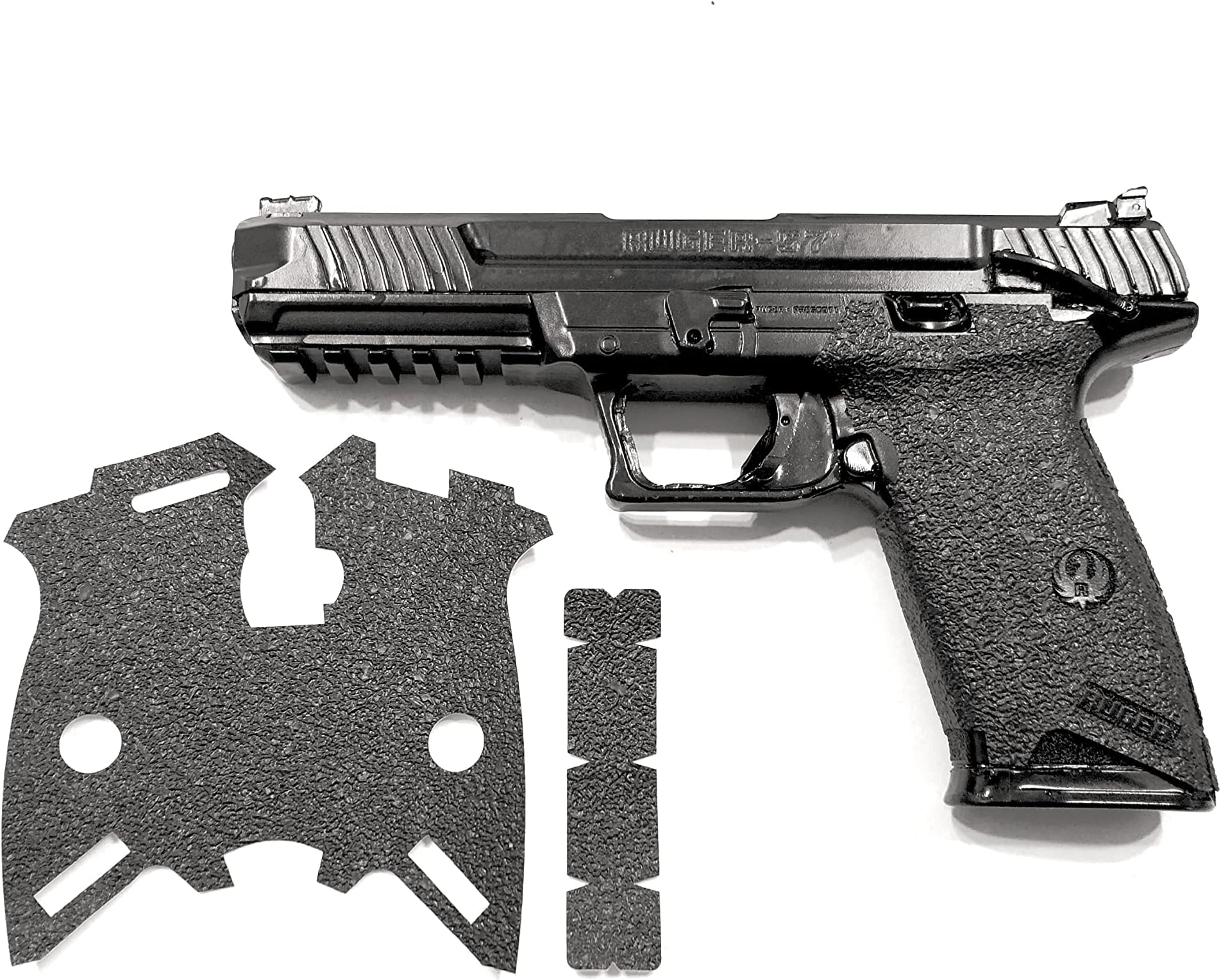 Handleitgrips Gun Grip Tape Compatible with Ruger 5.7 - Black Textured Rubber Pistol Grip Tape, Easy Installation, Gun Parts & Accessories, Veteran Owned, Made in The USA
