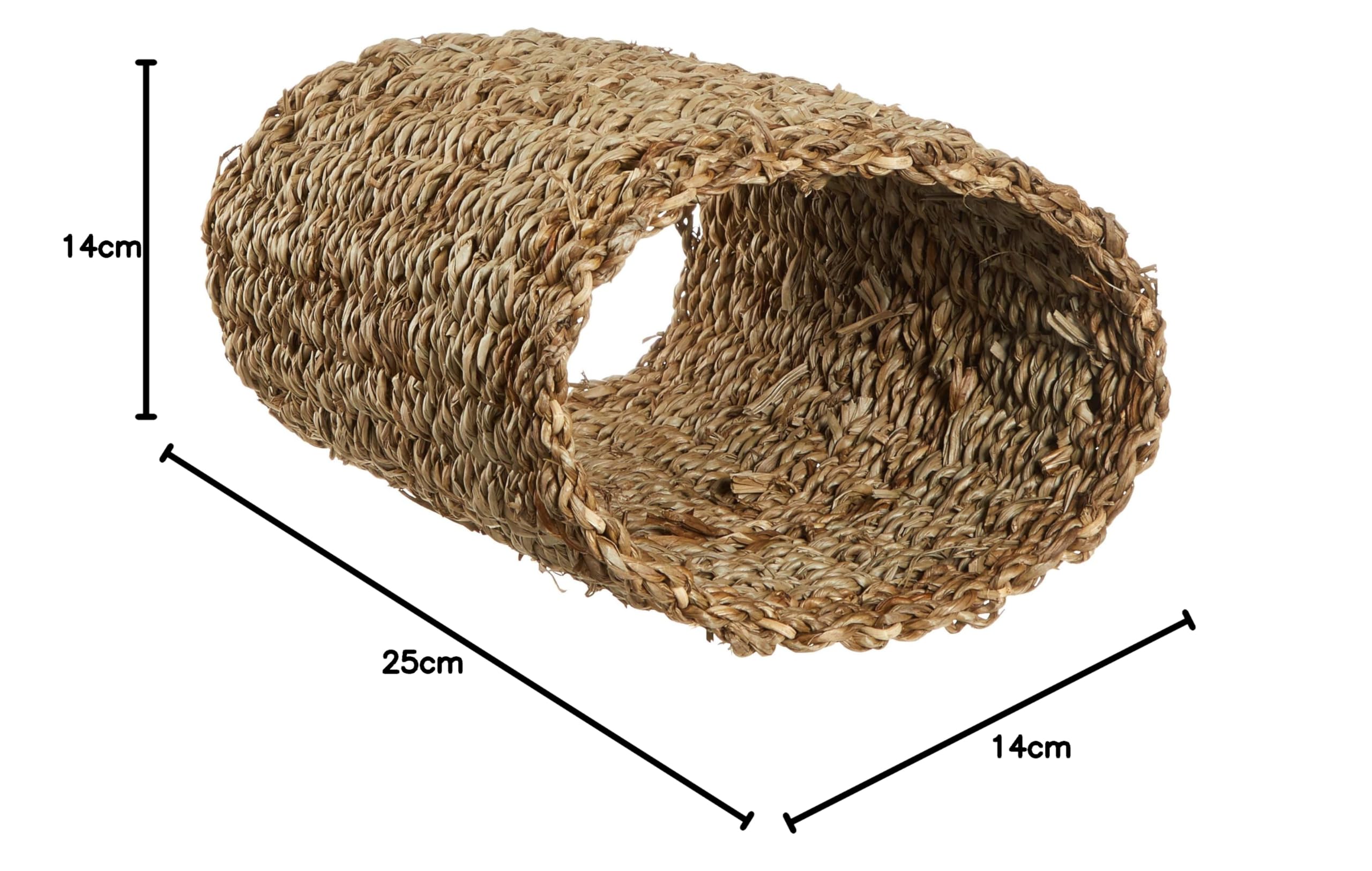 Tunnel Con Carota Per Animali Domestici - Letto Morbido Per Conigli, Porcellini D'India E Furetti - Foto 6