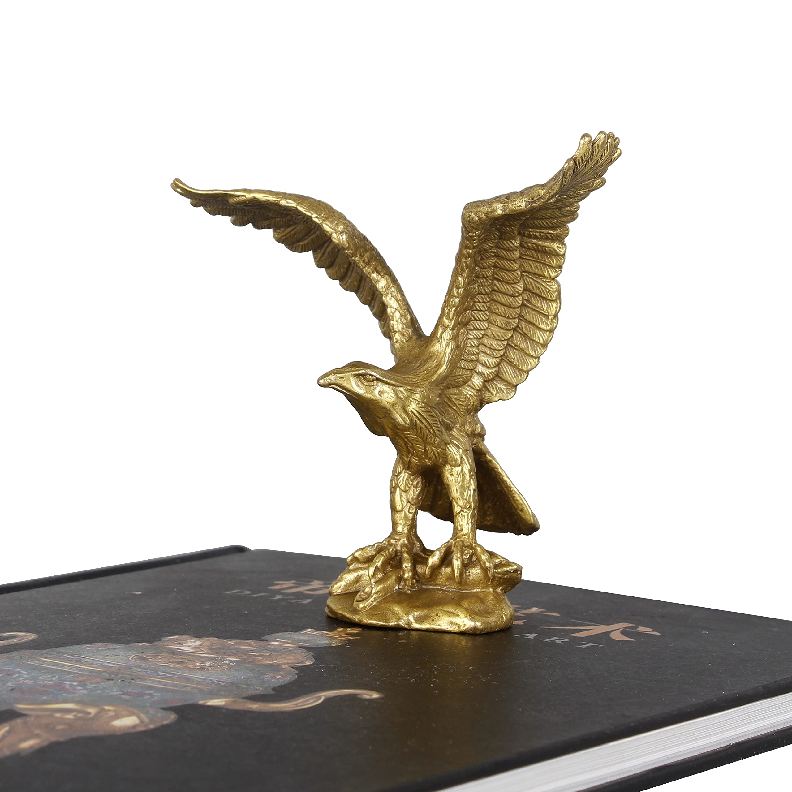 Adler Statue Messing Adler Figur Deko Feng Shui Skulptur Tisch Deko Modern