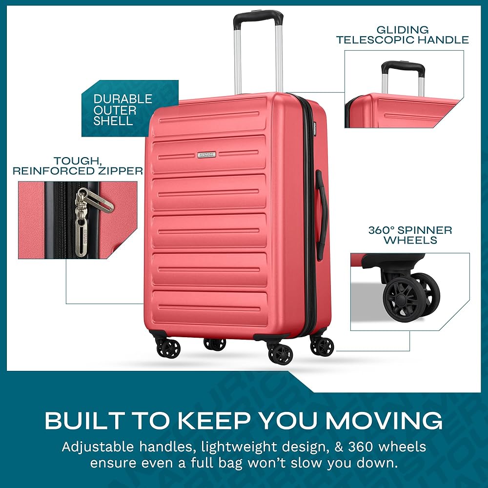 Amazon.com | American Tourister Westridge Hardshell Luggage Set