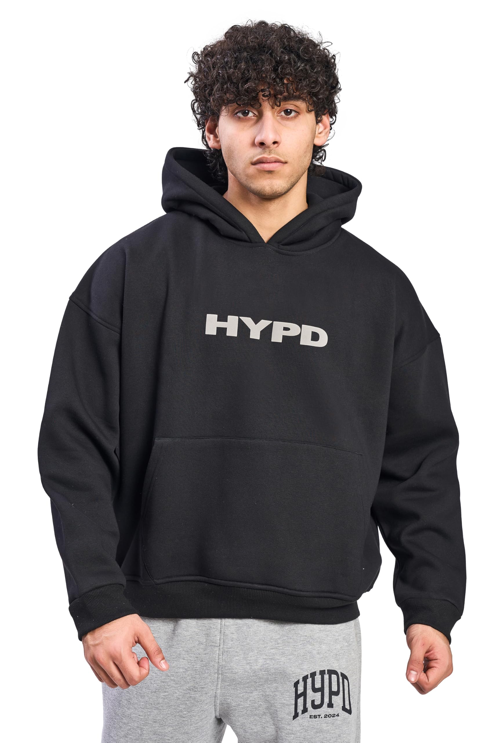 Sweatshirt for Men, Stylish Oversized Sweatshirt for Men | Hooded Neck Full Sleeve | Sweatshirt Solid Sweatshirt & Hoodie for Men-image-22