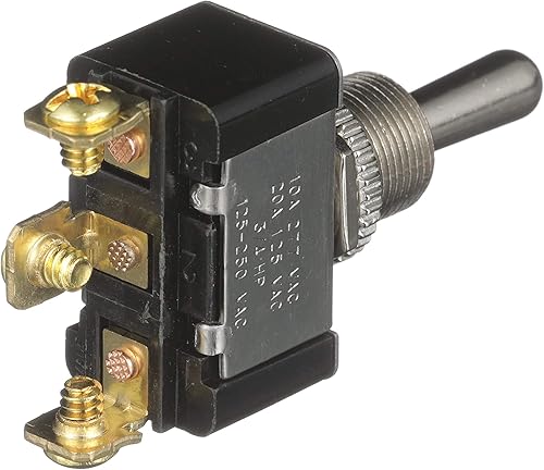 Miniatura 3 de Seachoice Interruptor de palanca de barco de 3 posiciones, encendidoapagadoencendido