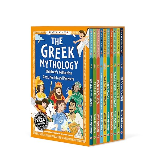 The Greek Mythology Children’s Collection 10 Book Box Set |