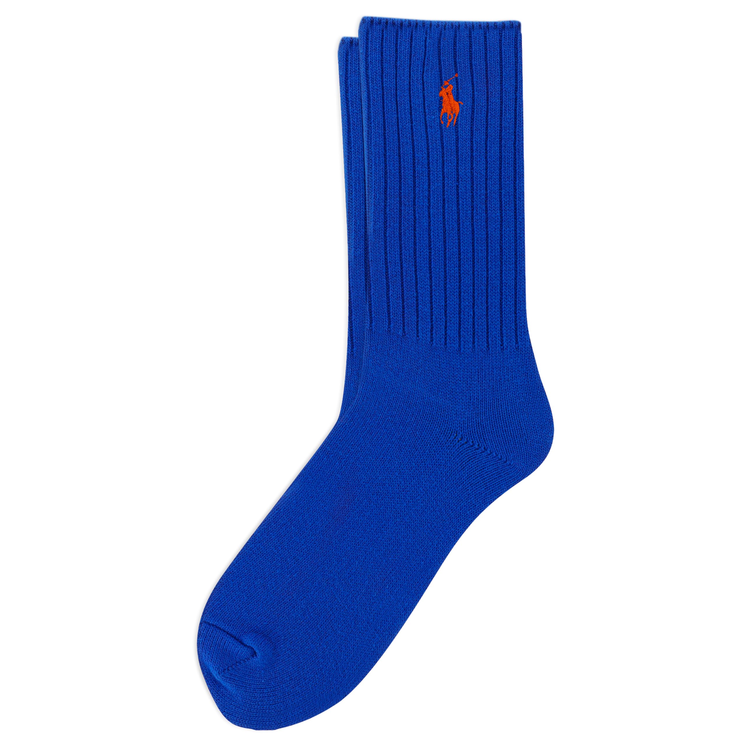 POLO RALPH LAUREN Women's Casual Solid Color Crew Socks (1-Pair)
