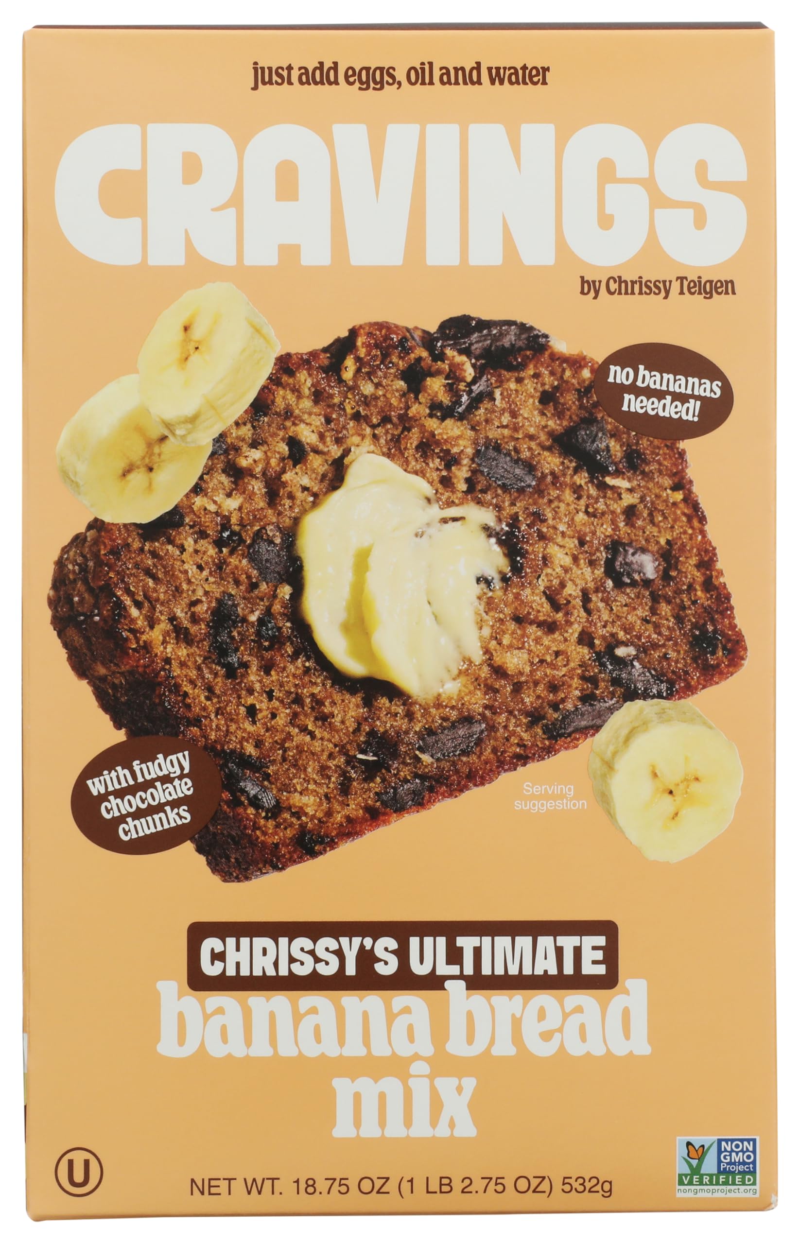 Cravings, Ultimate Banana Bread Mix, 18.75 Ounce