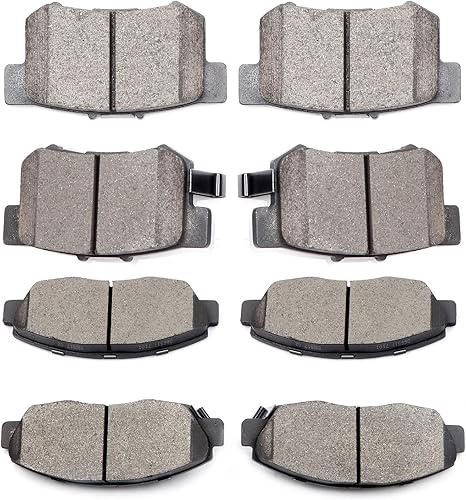 Vista 432 de SCITOO - Juego de pastillas de freno de cerámica
