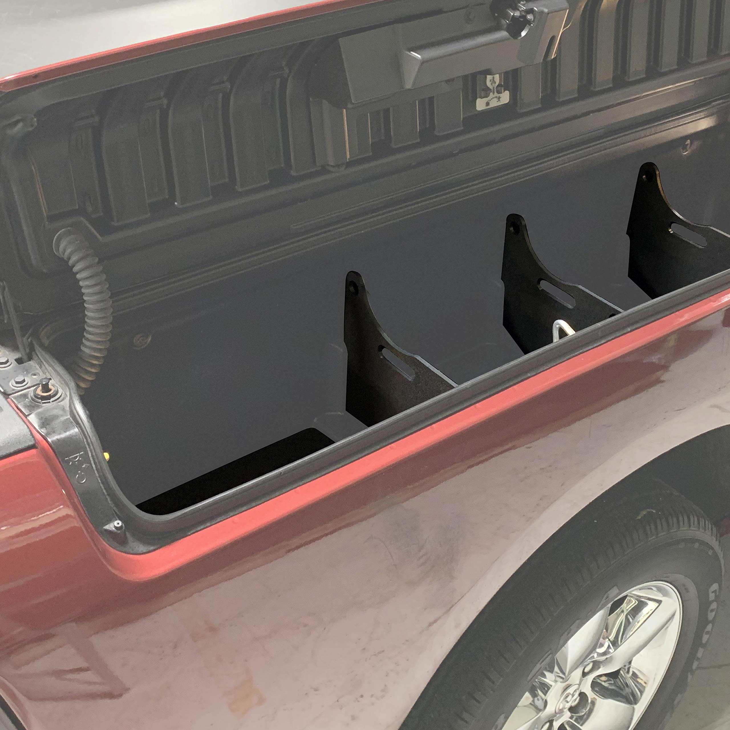 Amazon Com Red Hound Auto Truck Storage Dividers Compatible With Dodge Ram 1500 2500 3500 Rambox 11 12 6 4 Bed Only Organizer Cargo Organizational Horizontal And Vertical Divider System 12 Piece Set Automotive