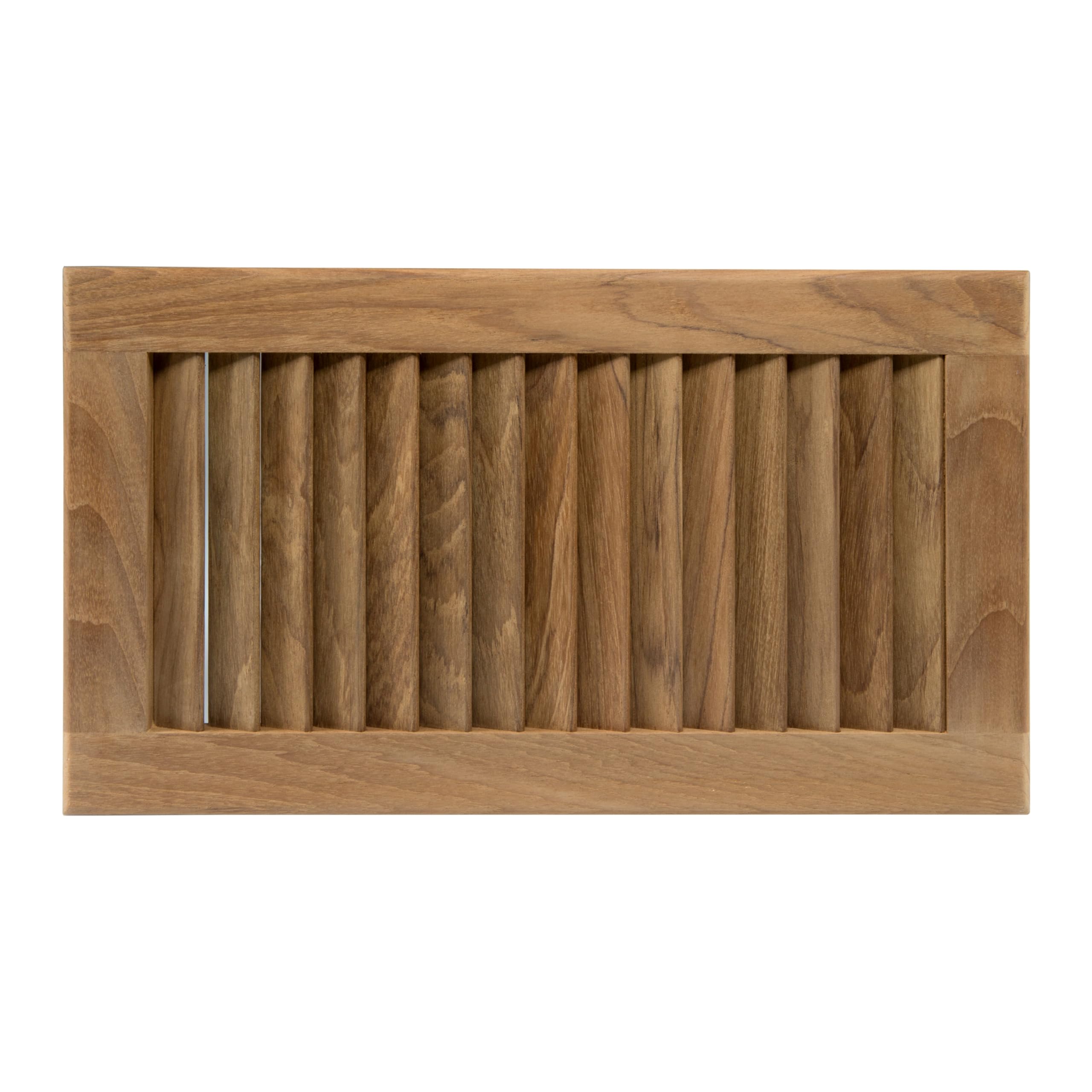 ( similar ) ( 2 pc )Whitecap 60710 Teak 16" x 9-1/8" x 3/4" Louvered Insert 3/4" Thick