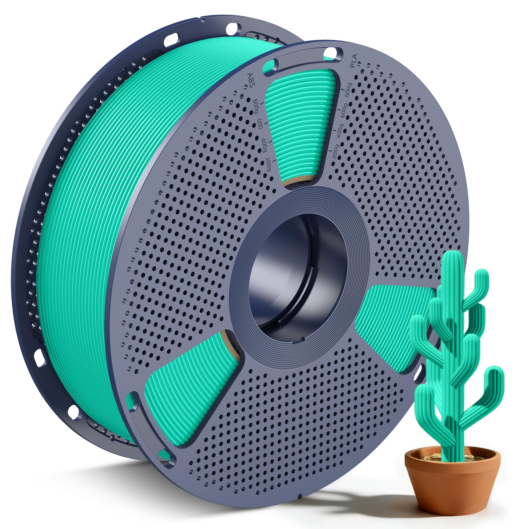 SUNLU PLA 3D Printer Filament, Mint Green, 1KG