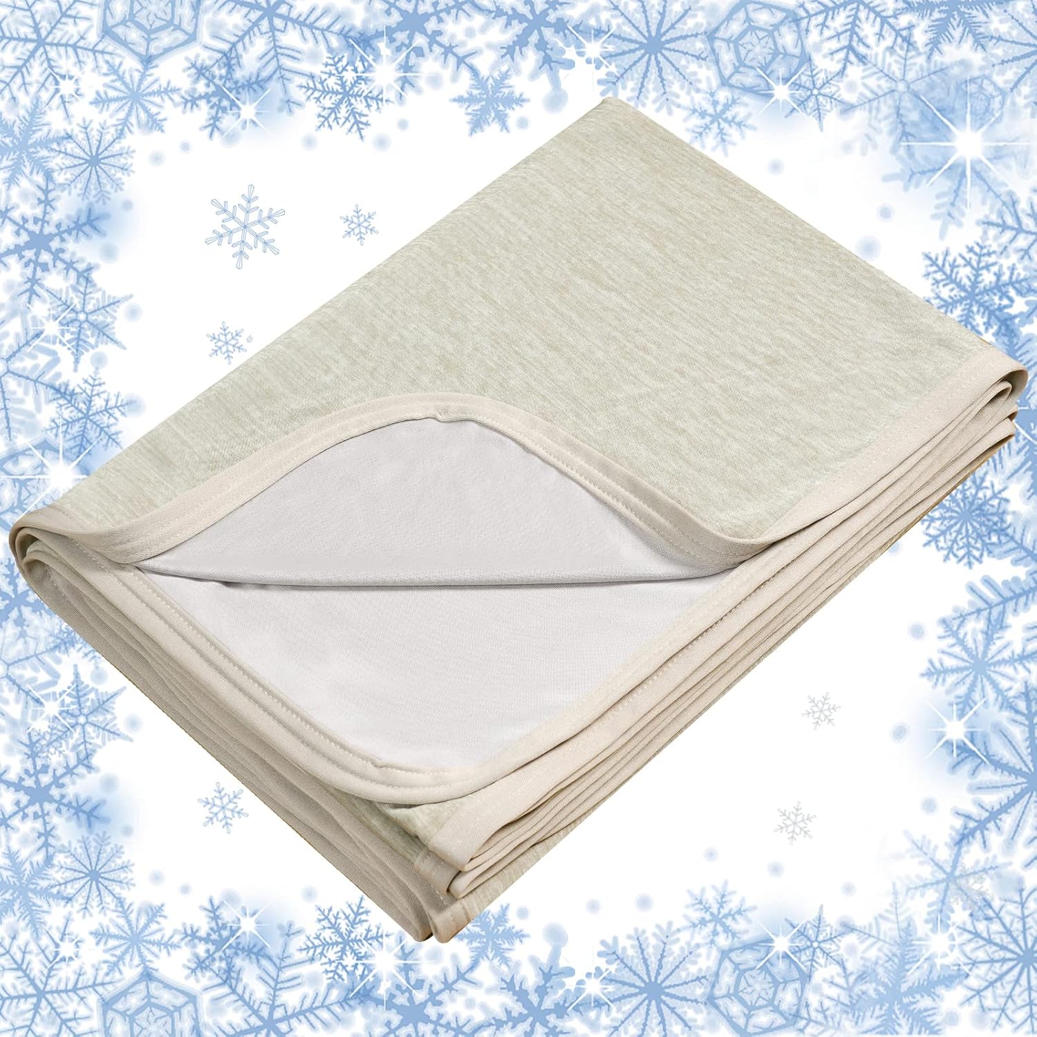 PHF Cooling Throw Blanket, Summer Blankets Absorb Heat to Keep Babies