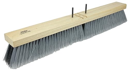 Vista 9 de Weiler 44601 escobillón de fibra de palmira con mango de madera, ancho de cabeza 2 – 1/2.