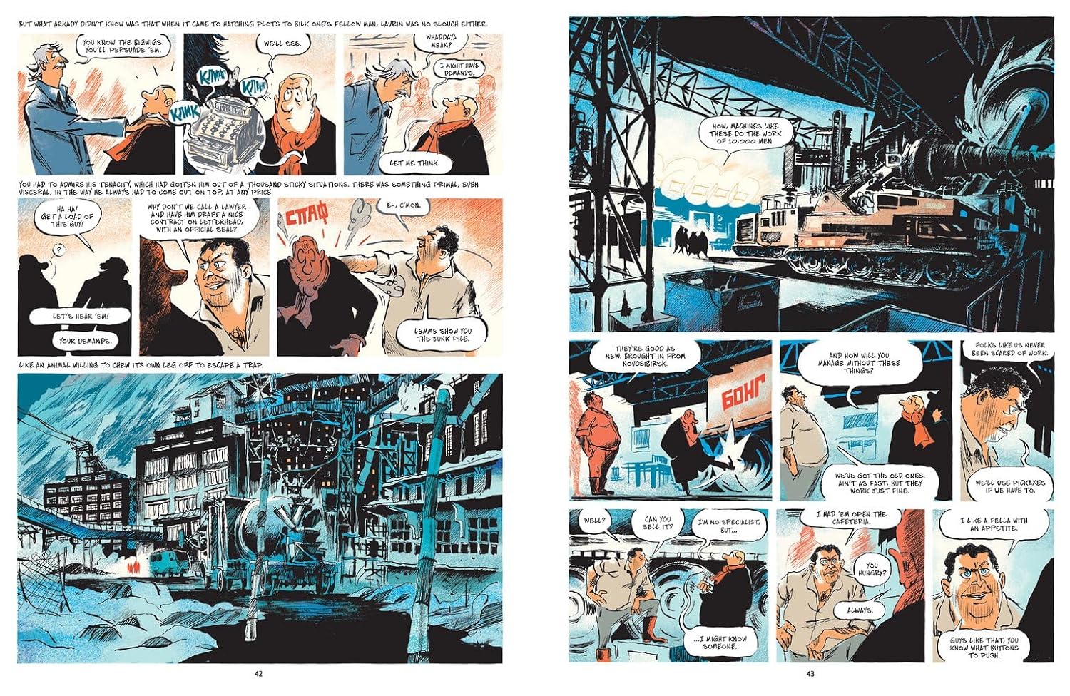 Soviet Land: A Tragicomic Thriller Graphic Novel      Hardcover – April 28, 2026