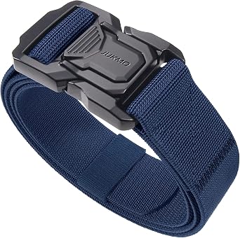 JUKMO Tactical Belt for Men, Military Rigger 1.5" Nylon Web Work Belt