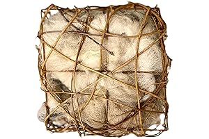 Alpaca Fleece Cube - Natural Nesting Balls for Wild Birds