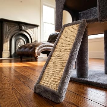 ROYPET Fashion Design 43.3 Cat Trees with Cat Houses,Grey