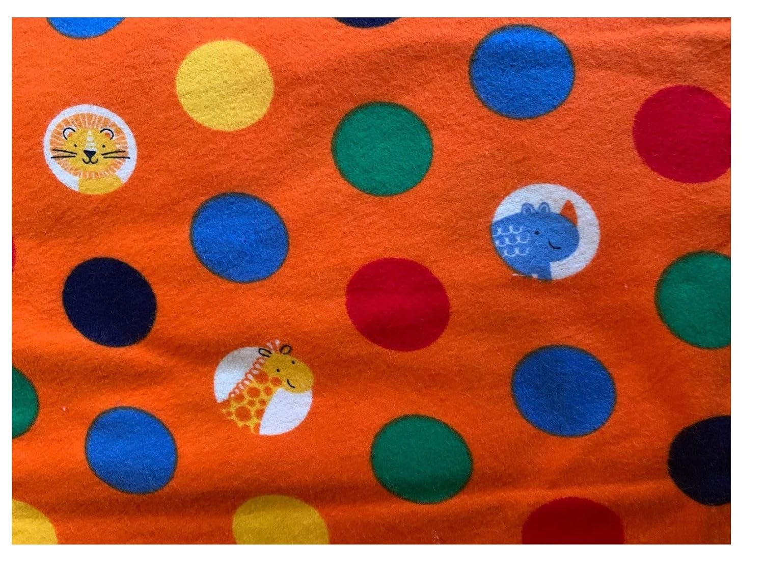 LAP WEIGHTED BLANKET with zoo animals and 5 lbs, child