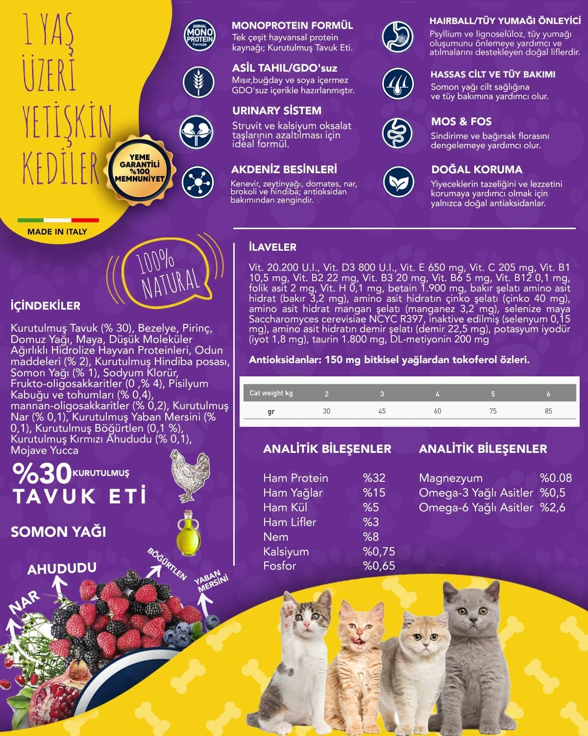 Exclusion CAT Mediterraneo ADULT CHICKEN (POLLO) 12 KG
