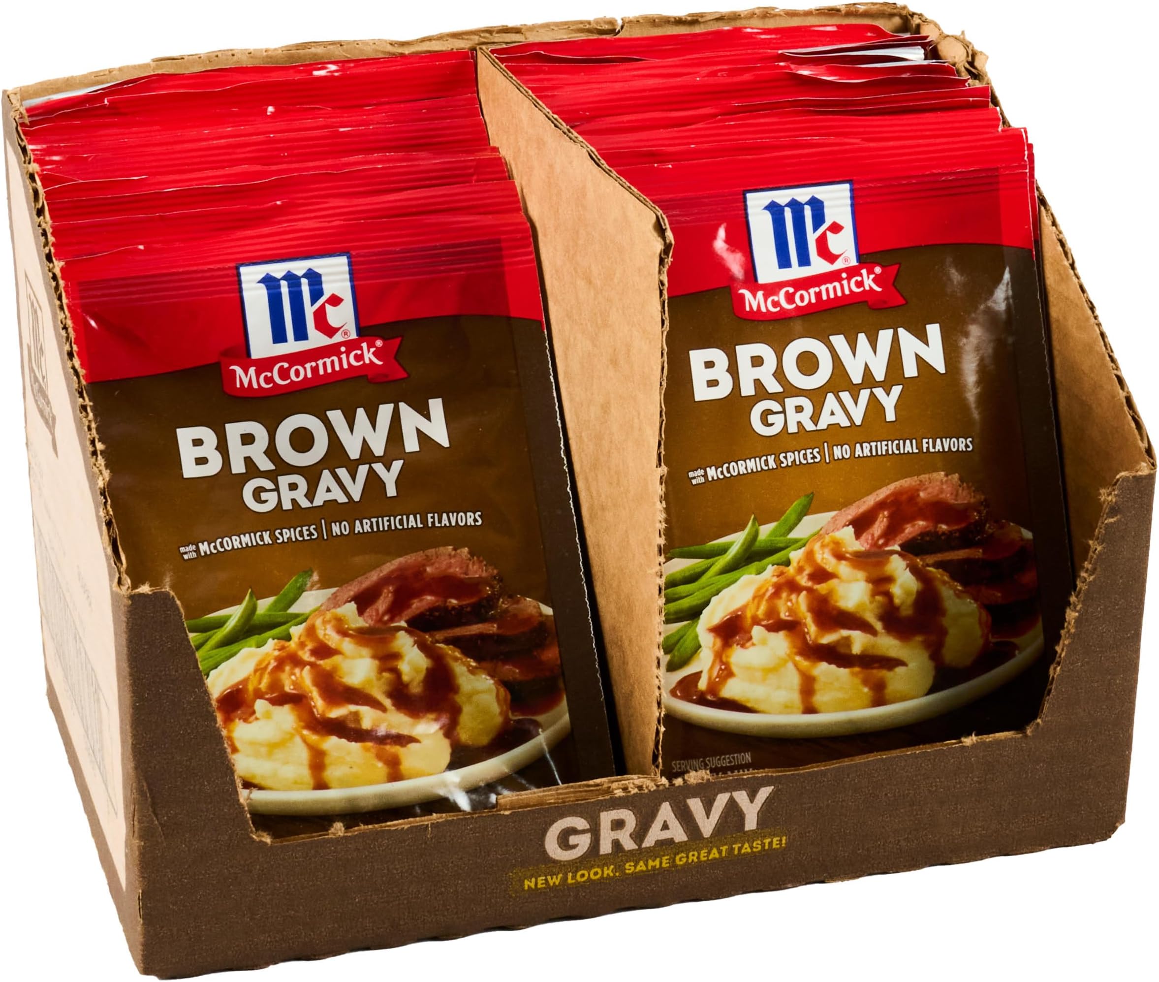 McCormick Brown Gravy Mix, 0.87 oz (Pack of 24)