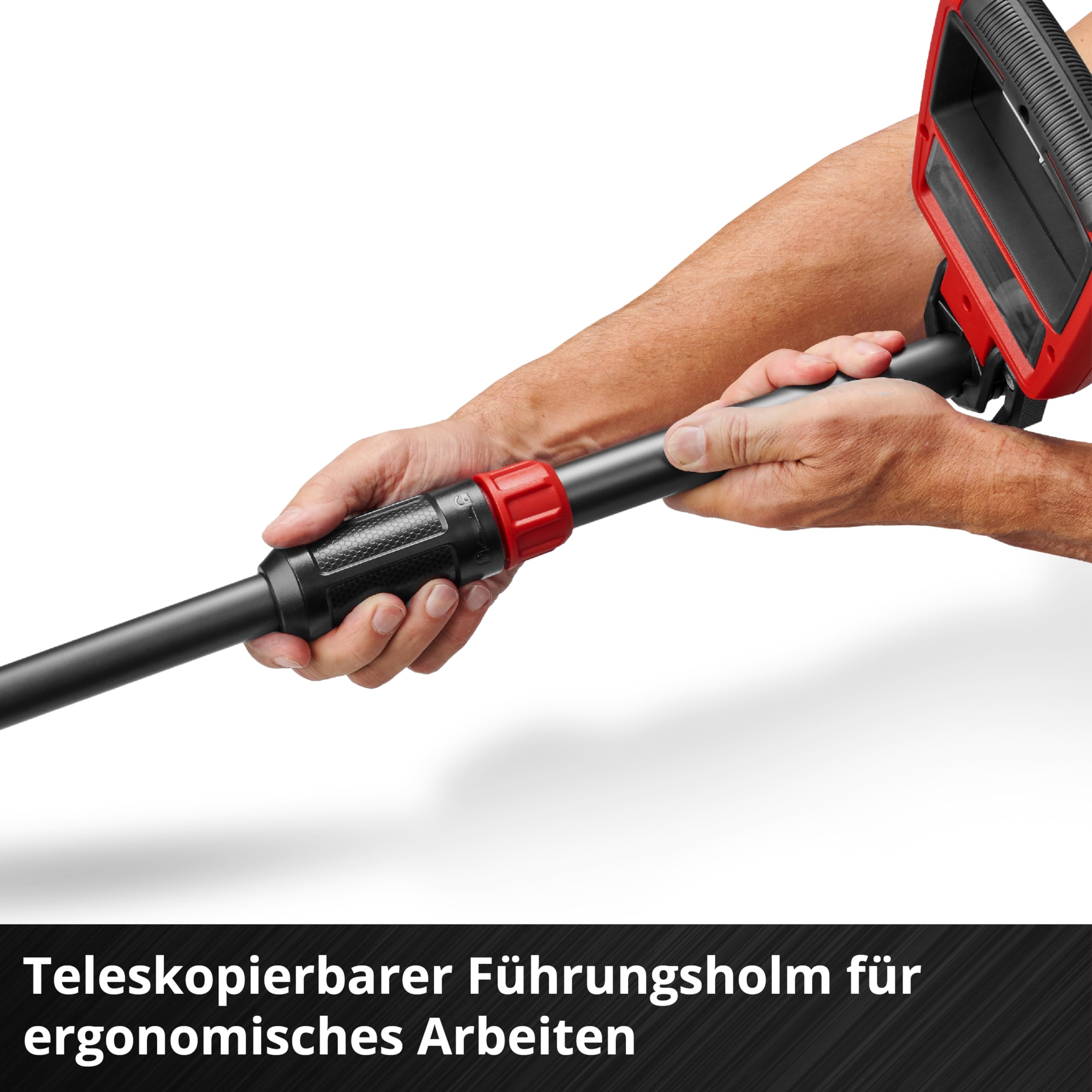 Einhell Akku-Rasentrimmer GE-CT 18/25 Li-Solo | PXC | 18 V | 25 cm Schnittbreite | Messerkopf | Motorkopf dreh- & neigbar | 20x Kunststoffmesser | ohne Akku
