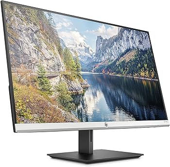 HP 27f 4k Ultraslim Monitor (3840 x 2160) 27 Inch, Height