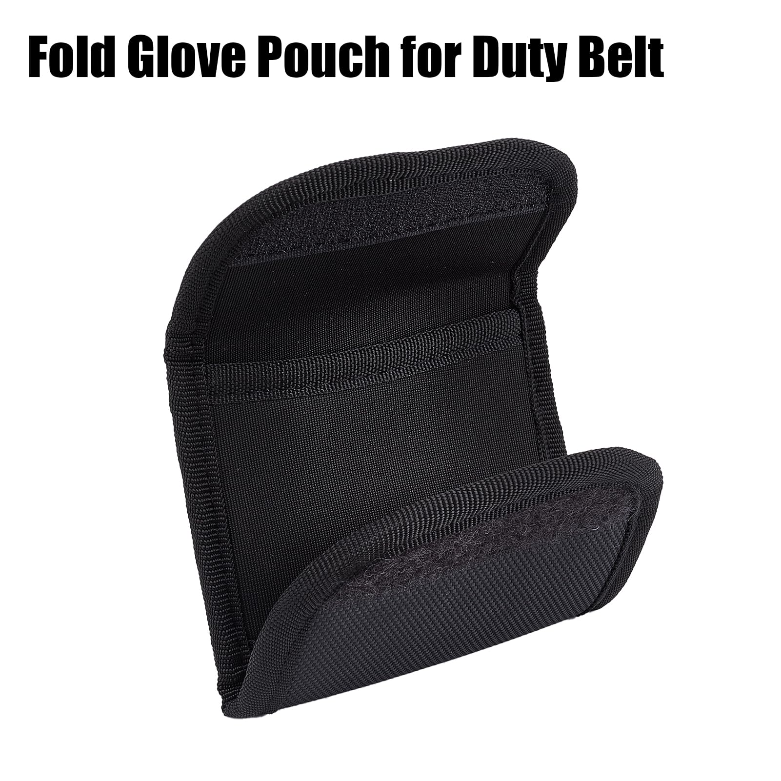 NICENEEDED 3.5" x 3.9" Bolsa para Guantes de Cinturón, Porta Guantes Desechables de Látex de Tela Oxford Doble