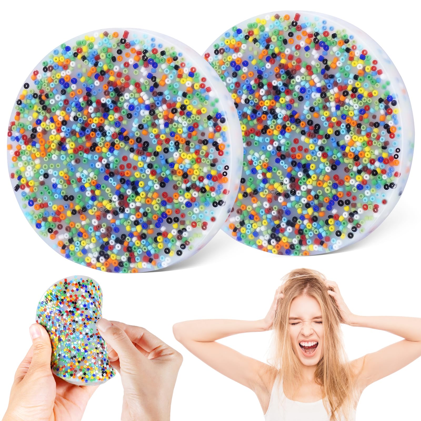 Skin Picking Fidget Toy, Silicone Picky Party Pad, Sensory Toys for Skin Pickers