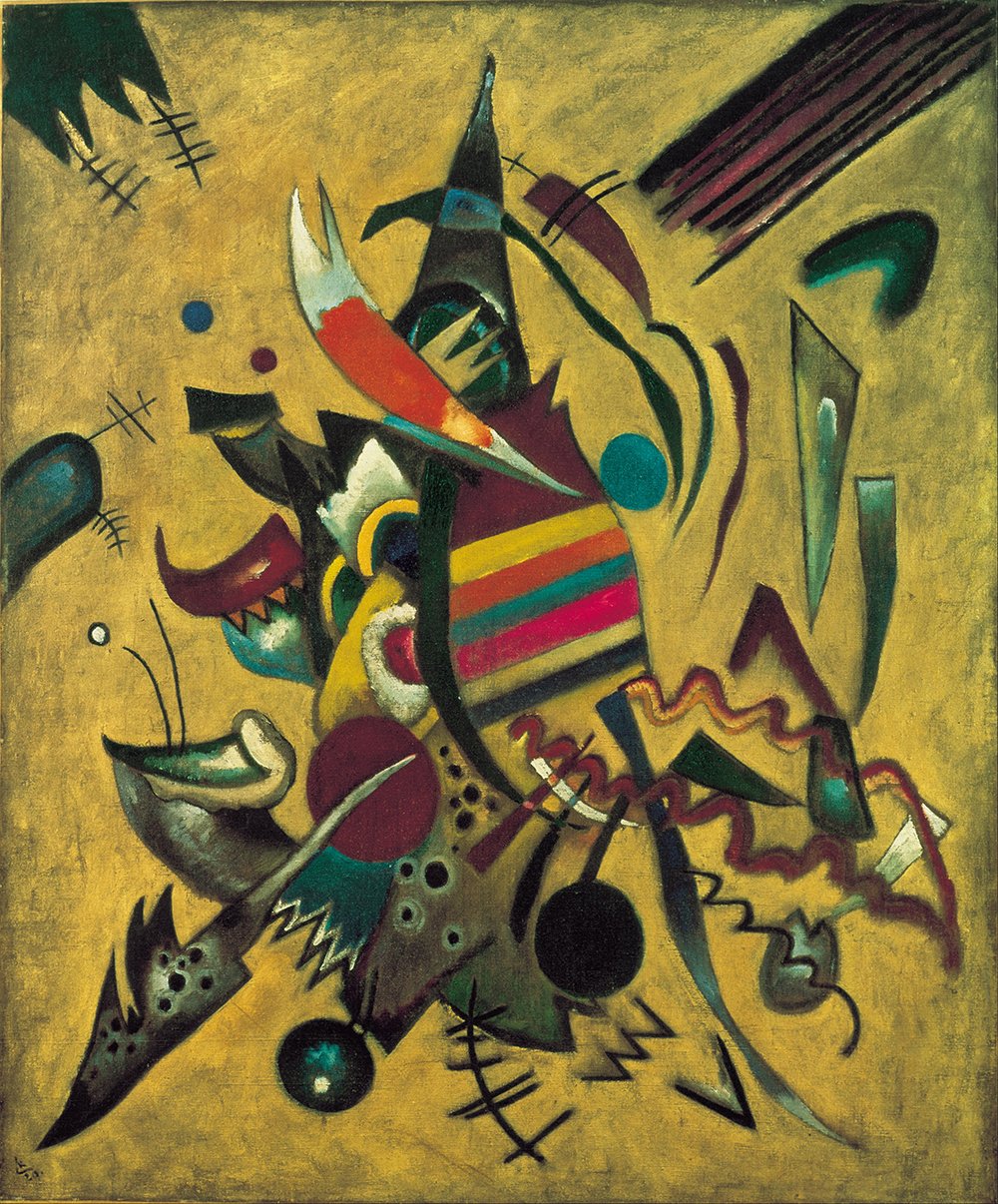 Wassily Kandinsky Points lámina mate extra grande de alta fidelidad 5