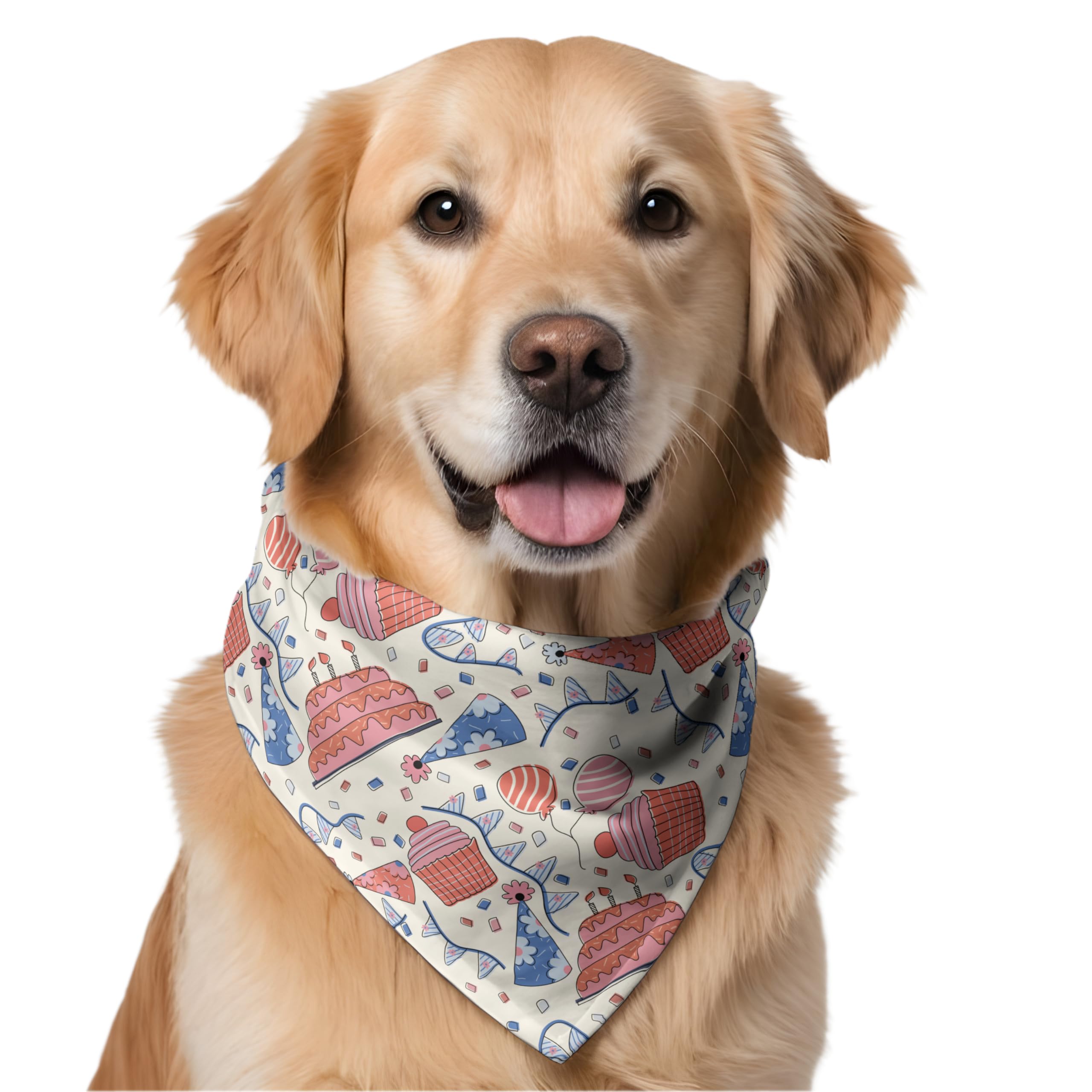 W Brings Birthday Balloon Celebration Dog Bandana | This Stunning Gorgeous Dog Bandana Scarf is Perfect for Your Dog’s Birthday Celebration. One Size Fits All. (B0CVKZRN79) Amazon Price History, Amazon Price Tracker