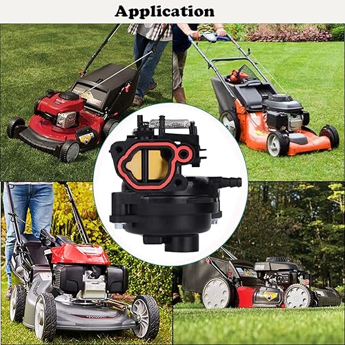 Miniatura 7 de 799584 Carburador compatible con cortacésped BS Motor vertical 550EX 725EXI 625EX 675EX 140cc 09P702, Troy Bilt TB110 TB200