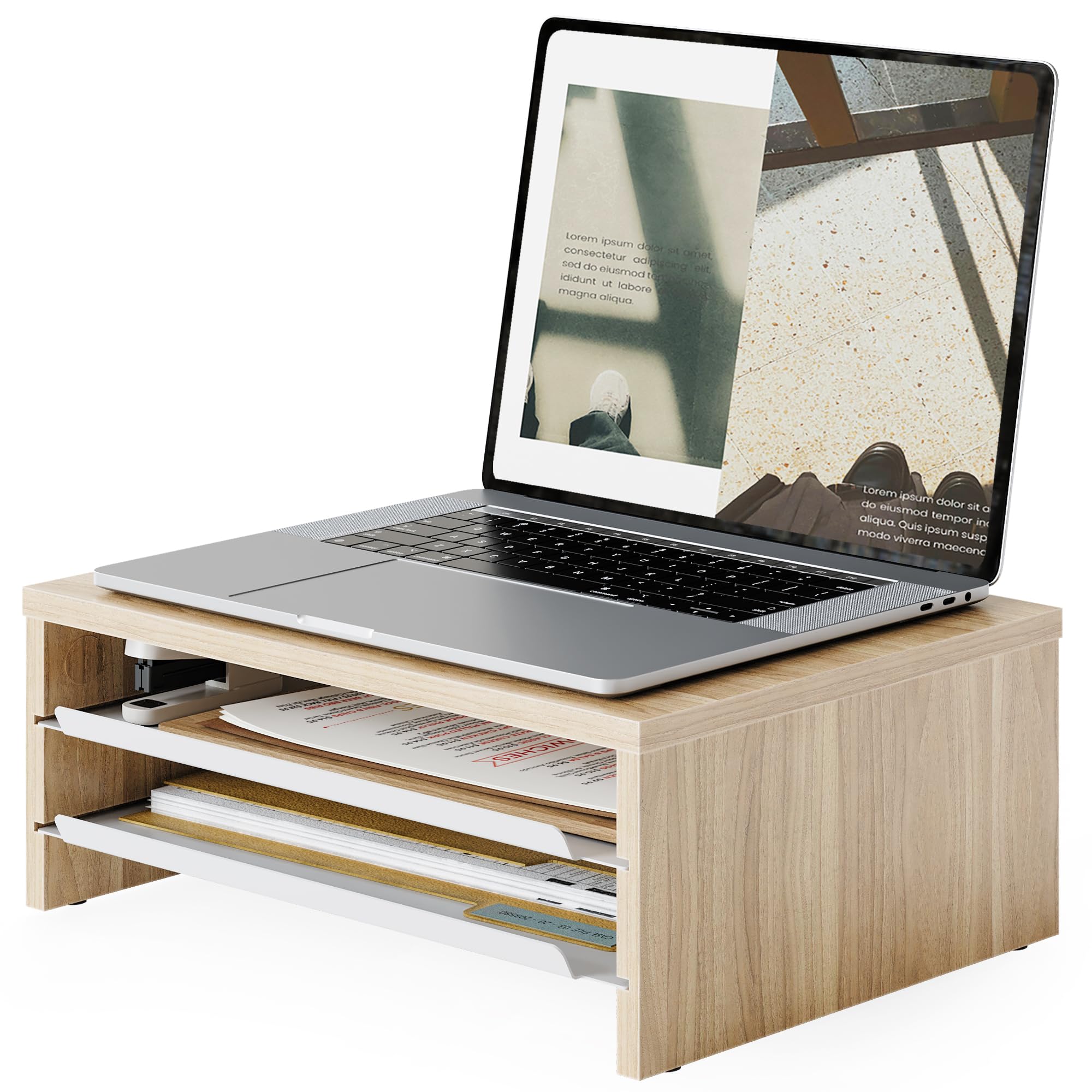 Amazon.co.jp: Fenge モニター台 卓上 パソコン台 ディスプレイ