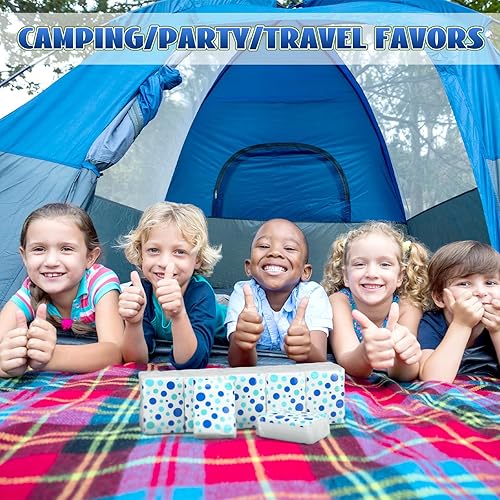 Miniatura 3 de Honoson Paquete de 200 pañuelos de viaje a granel, 2000 hojas de bolsillo pequeño, pañuelos individuales a granel, paquetes de pañuelos pequeños de