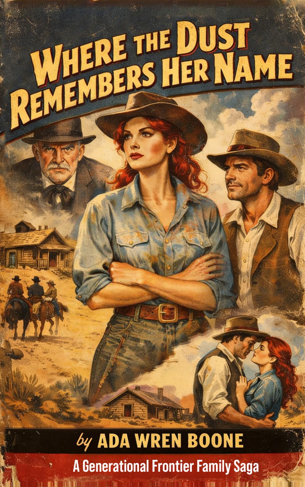 Where The Dust Remembers Her Name: A Generational Frontier Family Saga: 1 (American Western Novel - A Generational Frontier Family Saga)