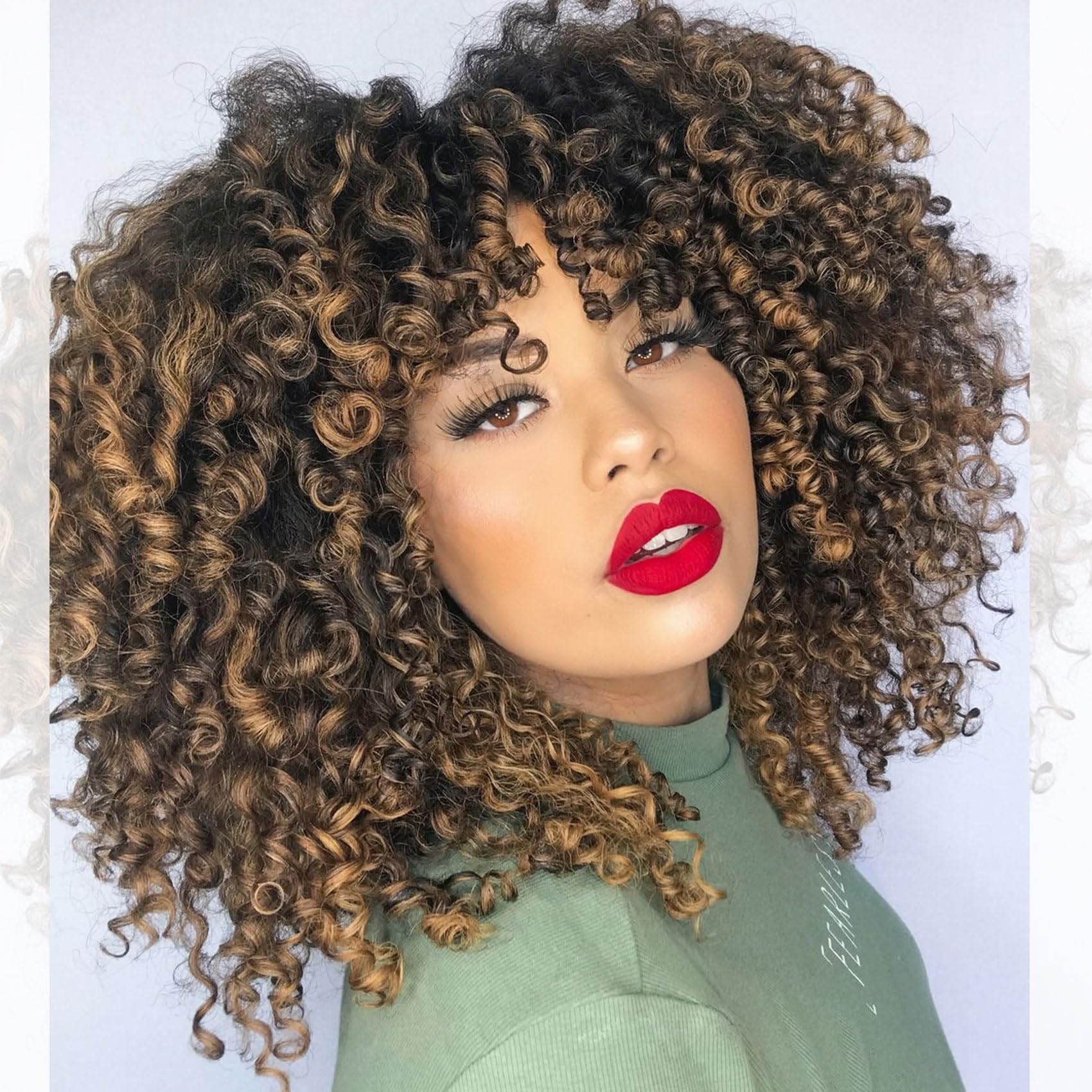 7 Packs Gogo Curl Crochet Hair for Women 10 Inch Pre-Twisted Curly Crochet Hair Deep Ocean Beach Curl Crochet Braids Synthetic Braiding Hair